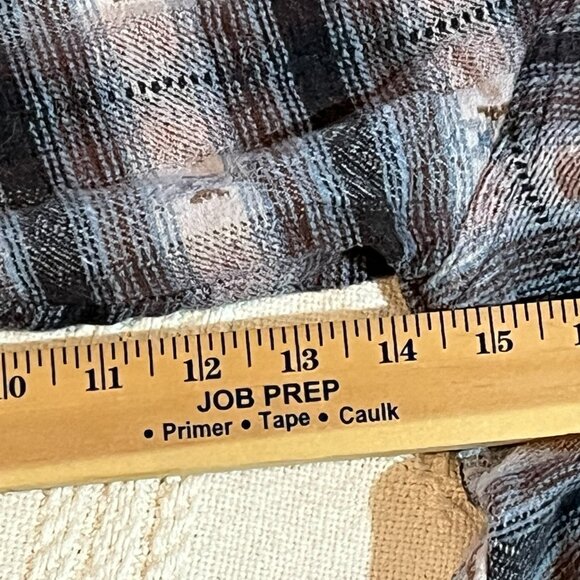 Men's Tangibles tight knit button down 90s Size L - Picture 5 of 9